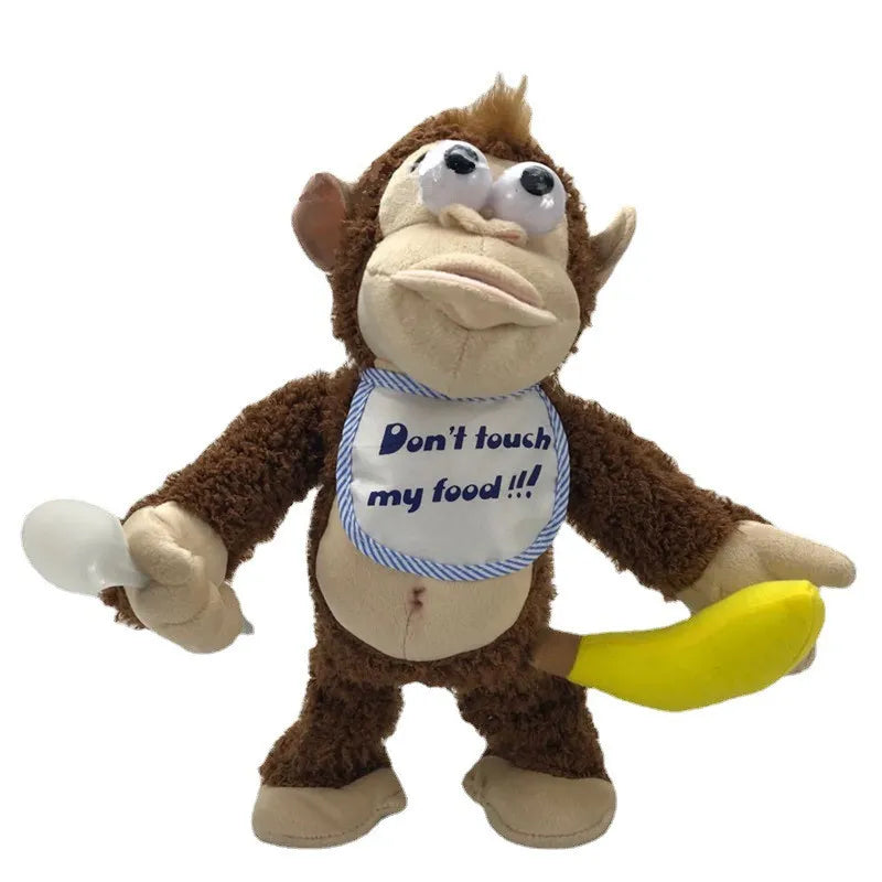 Ondeugend Elektronisch Knuffel Aapje - BananaGuard