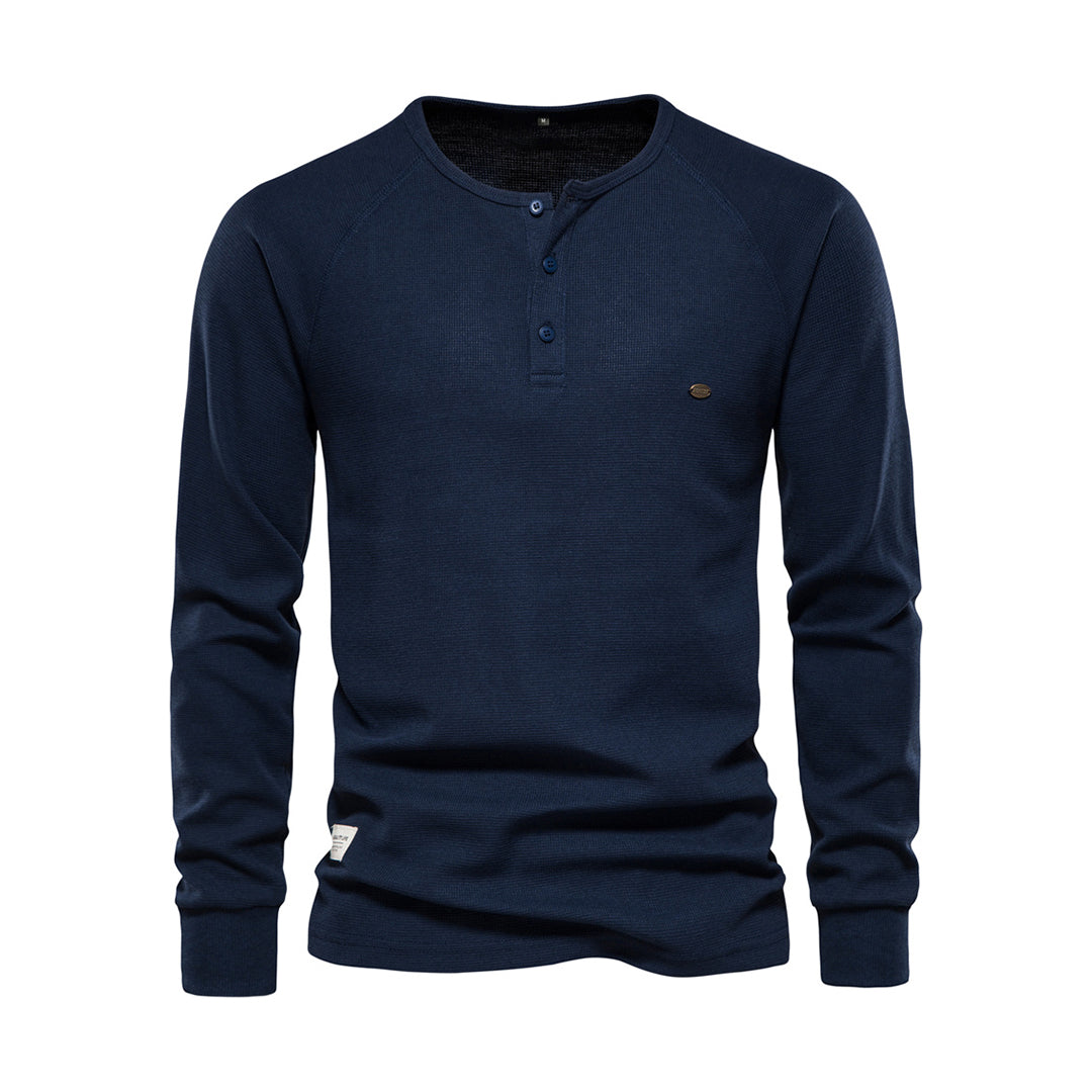 Stylish Men's Long-Sleeve Shirt - Milo