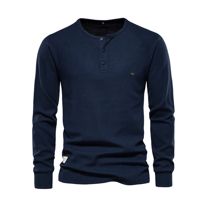 Stylish Men's Long-Sleeve Shirt - Milo