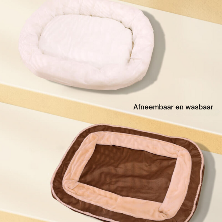 Luxury Dog Bed with Removable Cover - CozyPaw™