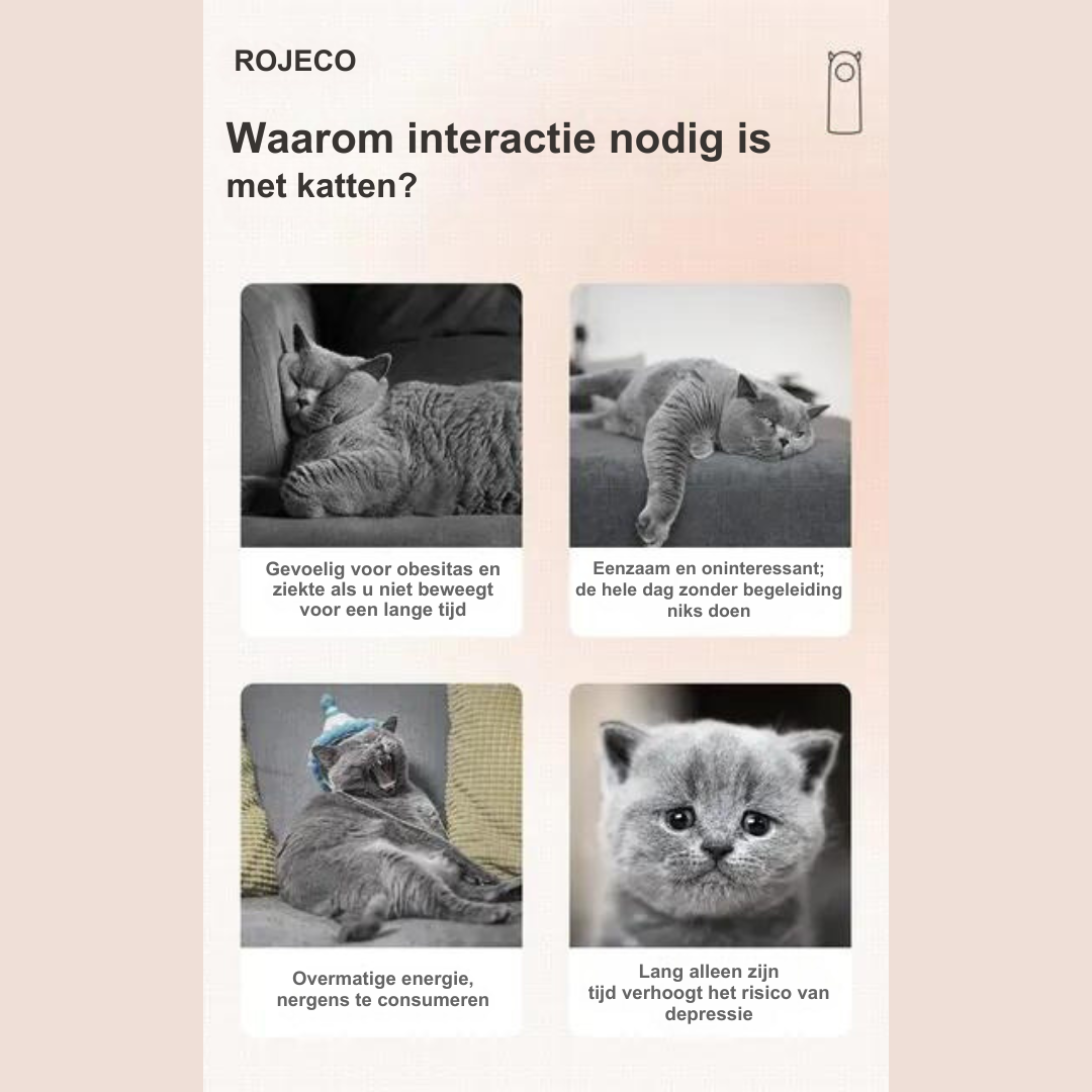 Interactive Laser Cat Toy - LaserPaw