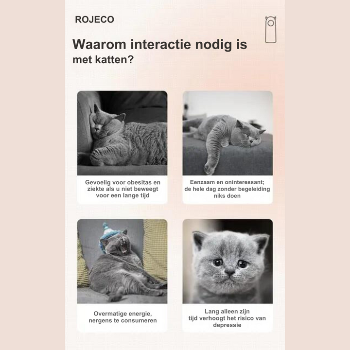 Interactive Laser Cat Toy - LaserPaw