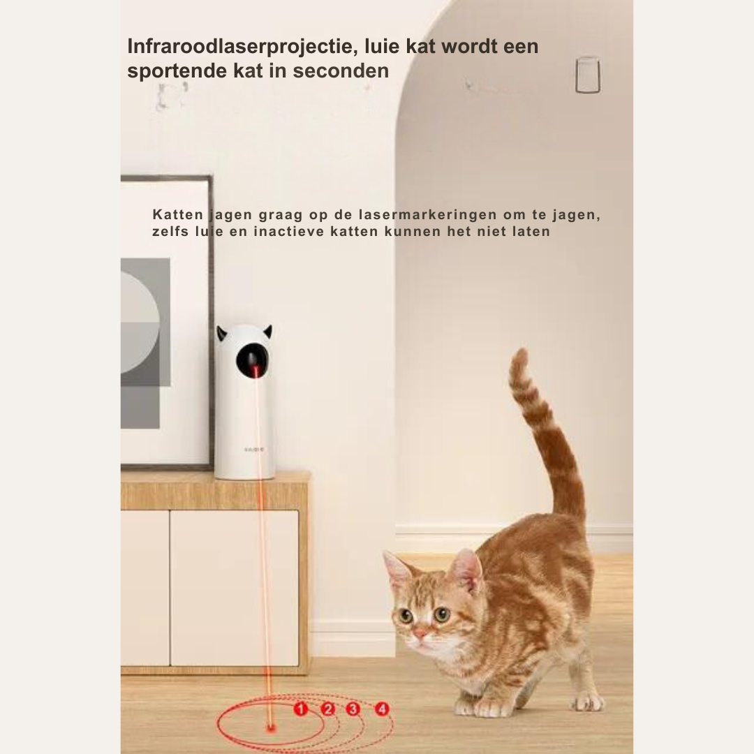 Interactive Laser Cat Toy - LaserPaw