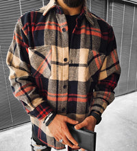 Uniseks Oversized Shirt geruit met Lange Mouwen & Modern Design – Elvano