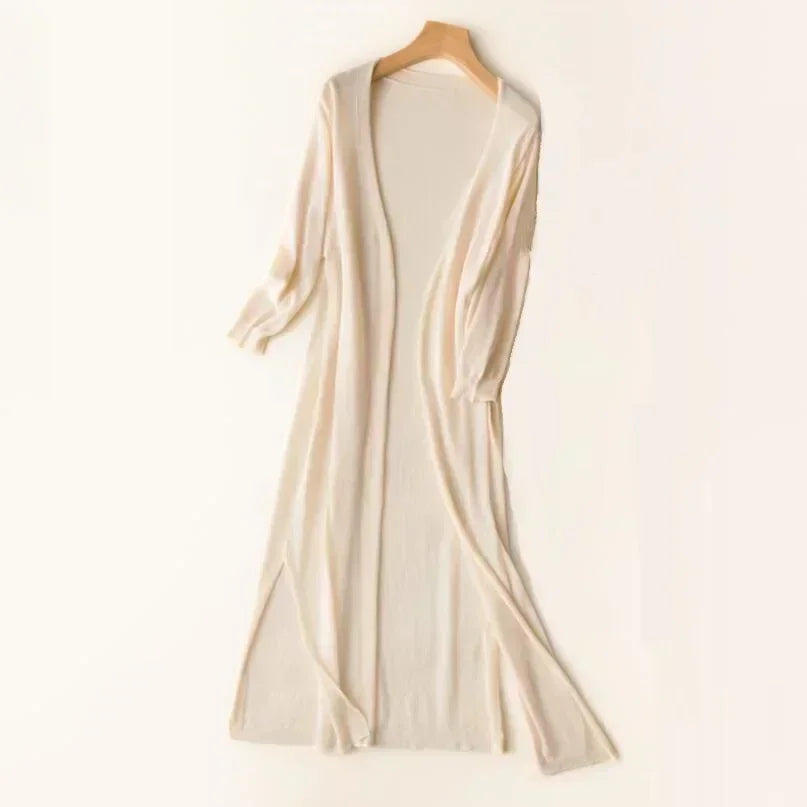 Women's Long-Sleeve Cardigan - Elda