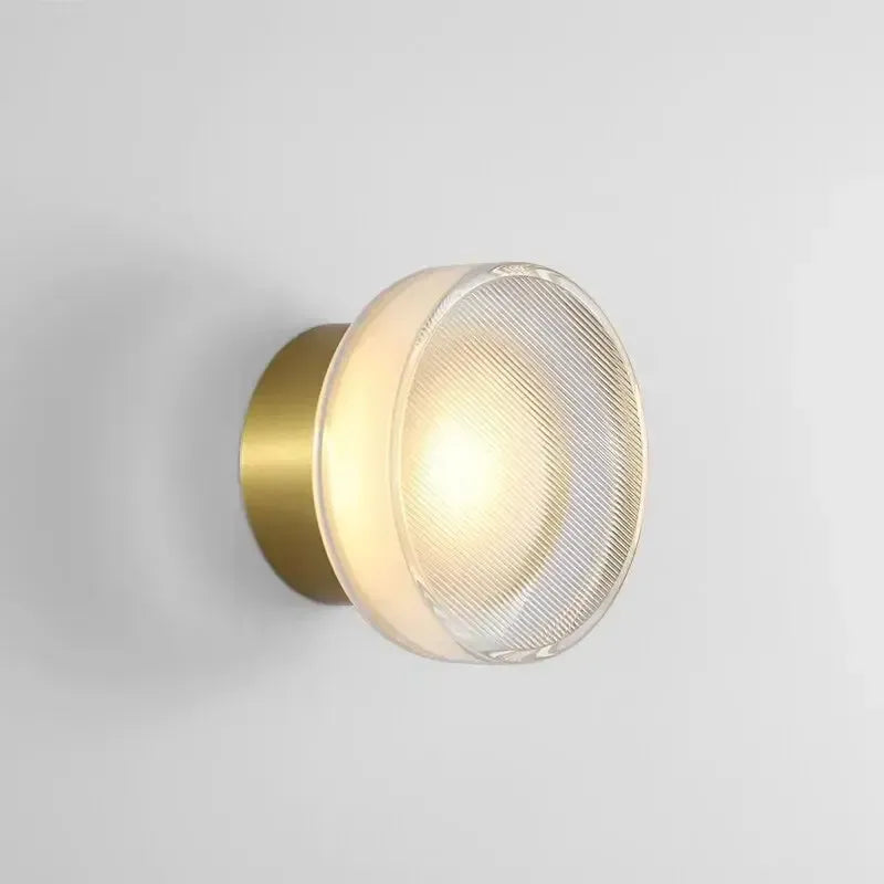 Nordic Circular Wall Lamp - Modern LED Sconce for Bedroom and Hallway 11