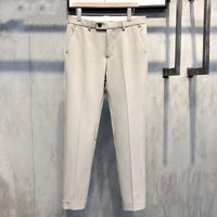 Slim Fit Formal Men's Trousers – Milan