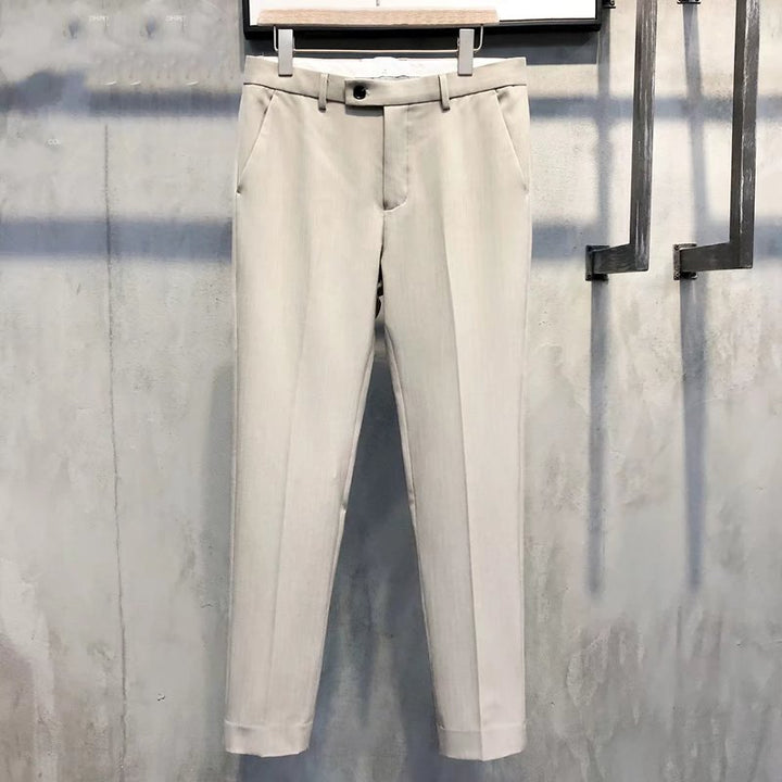 Slim Fit Formal Men's Trousers – Milan