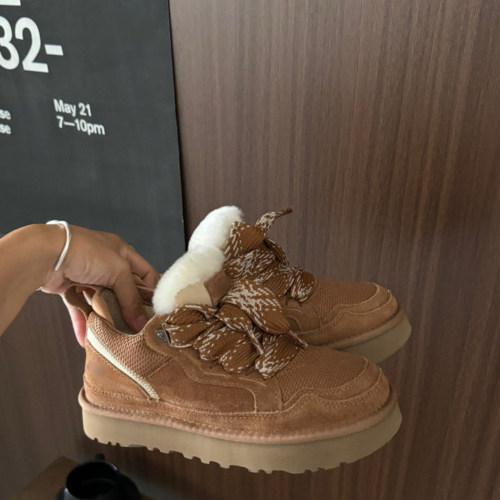 Comfortable and Warm Suede Winter Boots - CozyStep Winter Boots