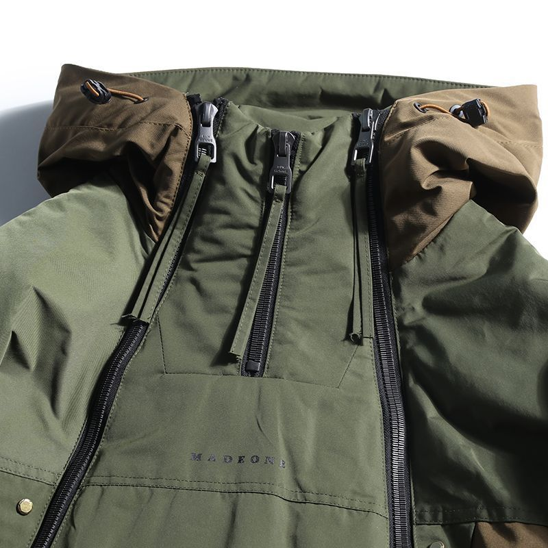 Stylish Men's Winter Coat with Double Zipper - NORDON