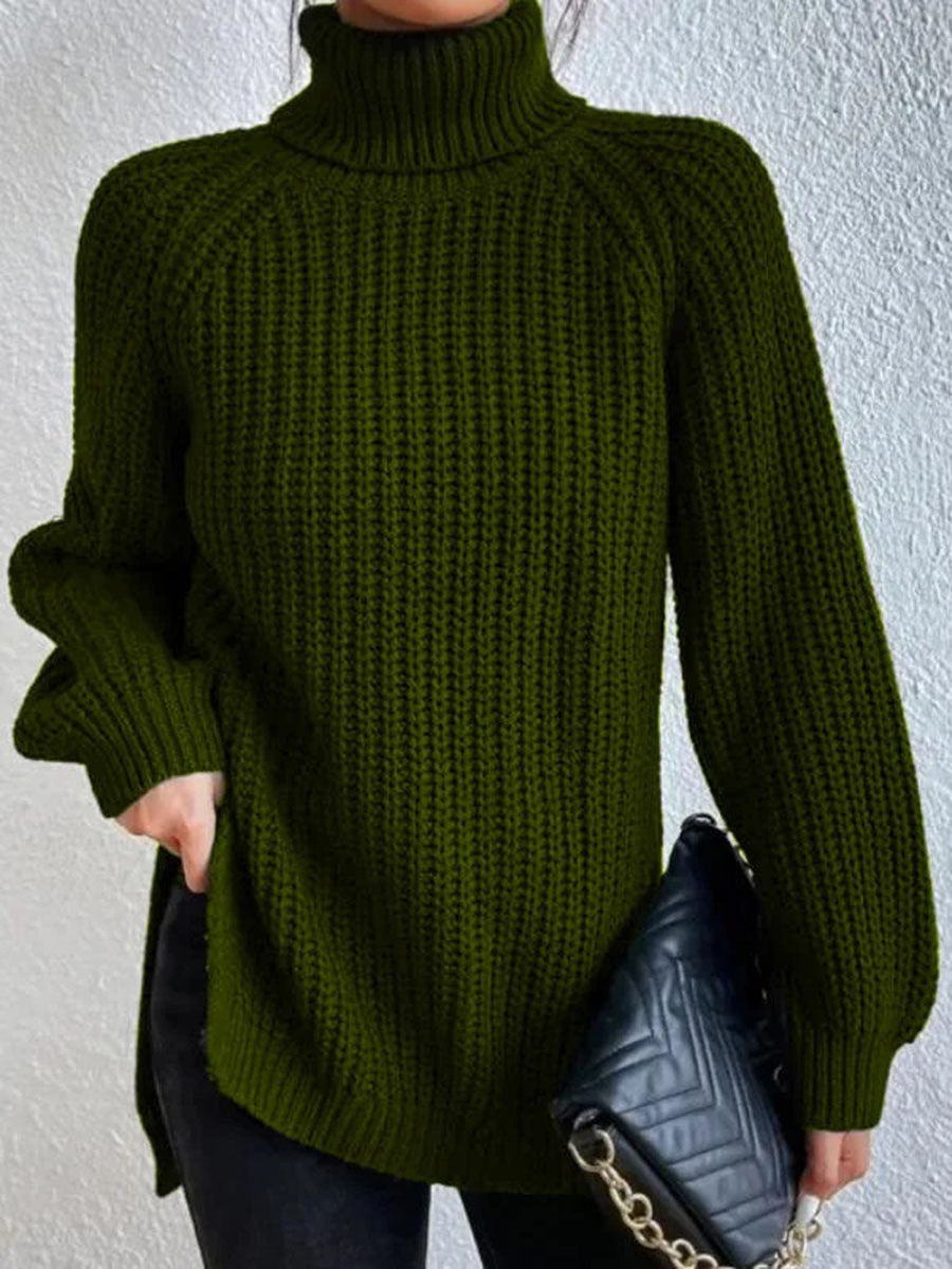 Trendy Gebreide Dames Coltrui - Esmée