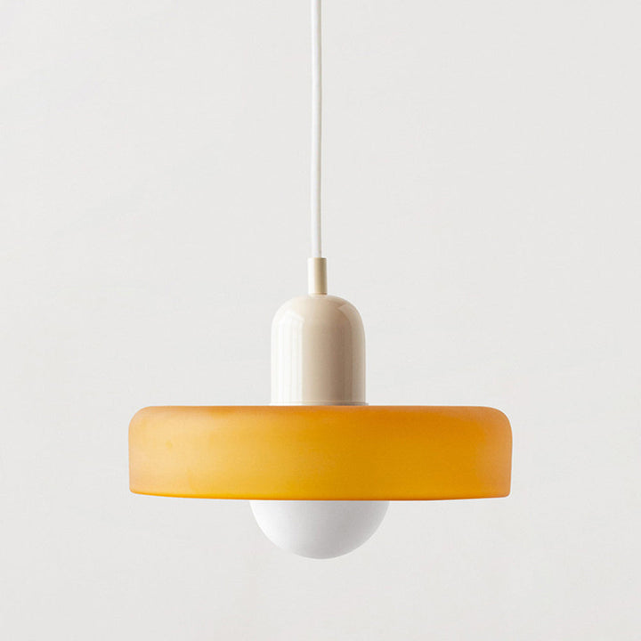 Colored Glass Pendant Lamp - BauLume