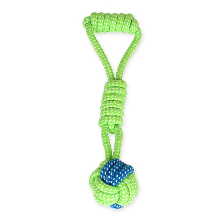 Honden Trektouwspeeltje - Tug & Play Rope Ball