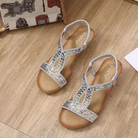 Luxury Women's Sandals with Wedge Heel – Celeste
