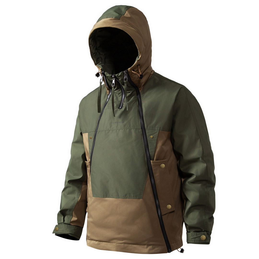Stylish Men's Winter Coat with Double Zipper - NORDON