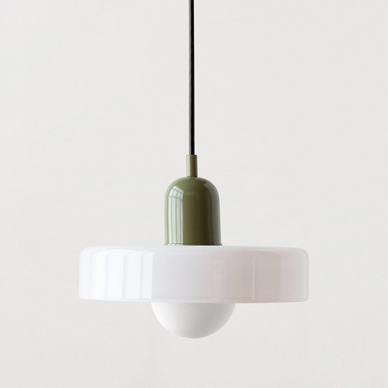Colored Glass Pendant Lamp - BauLume