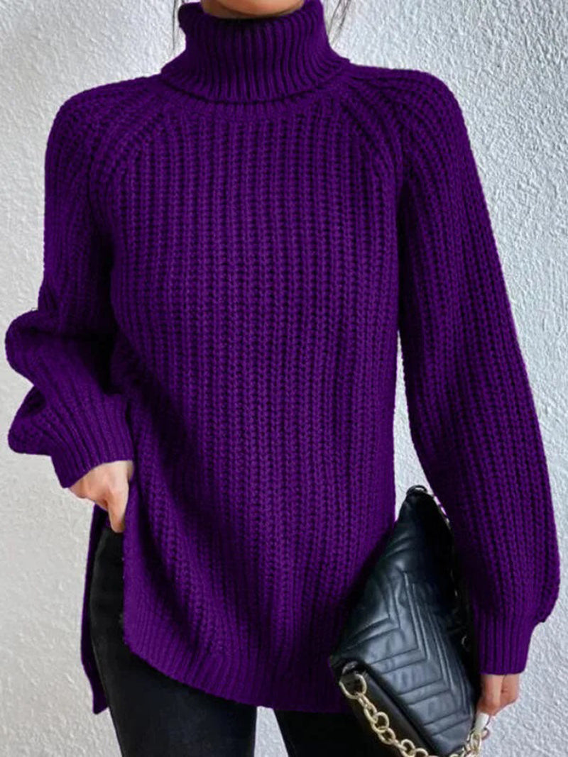 Trendy Gebreide Dames Coltrui - Esmée