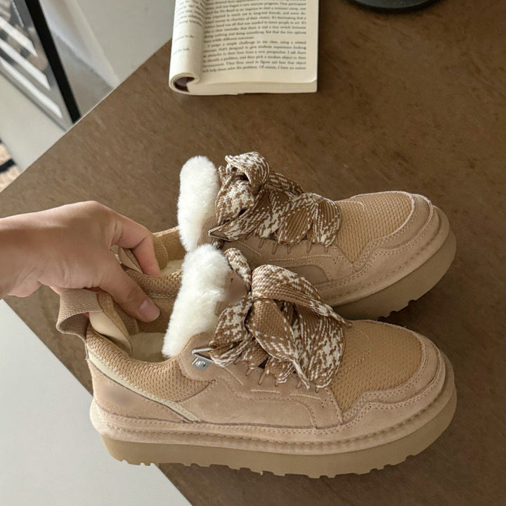 Comfortable and Warm Suede Winter Boots - CozyStep Winter Boots