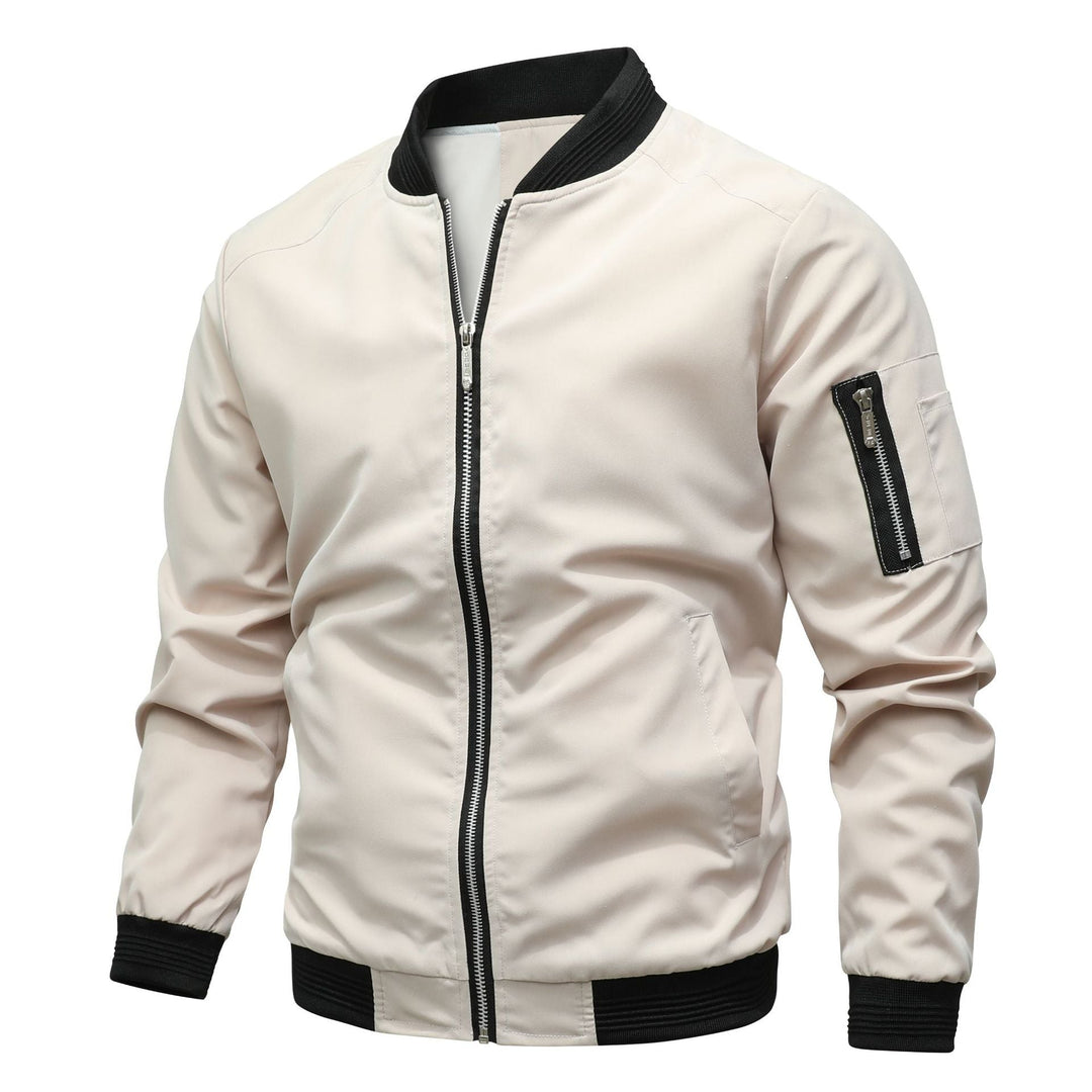 Men's Bomber Jacket with Arm Pocket – Jaron