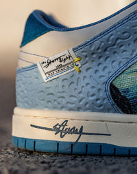Artistic Unisex Sneakers with Starry Night Design and Comfortable Sole - Lior