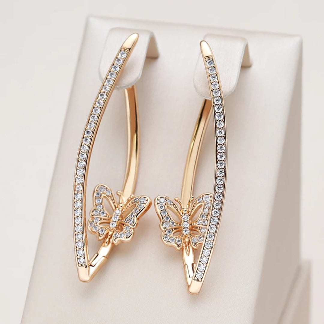 Radiant Butterfly Earrings - Butterfly