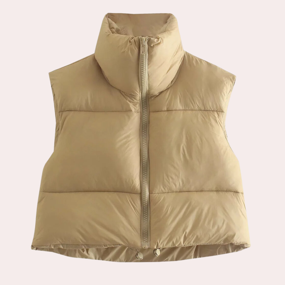 Quilted Short Women's Vest - Liora