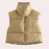 Quilted Short Women's Vest - Liora