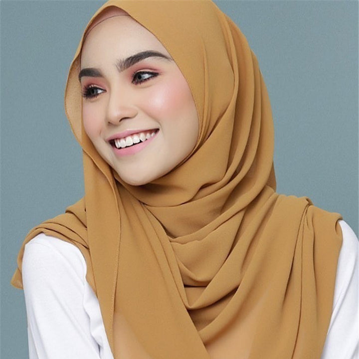 Sammy Jackson™ Luxx Chiffon Hijab | Een ultrazachte & comfortabele hoofddoek