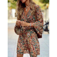 Light summer midi dress with tailored fit – Elina