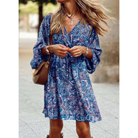 Light summer midi dress with tailored fit – Elina