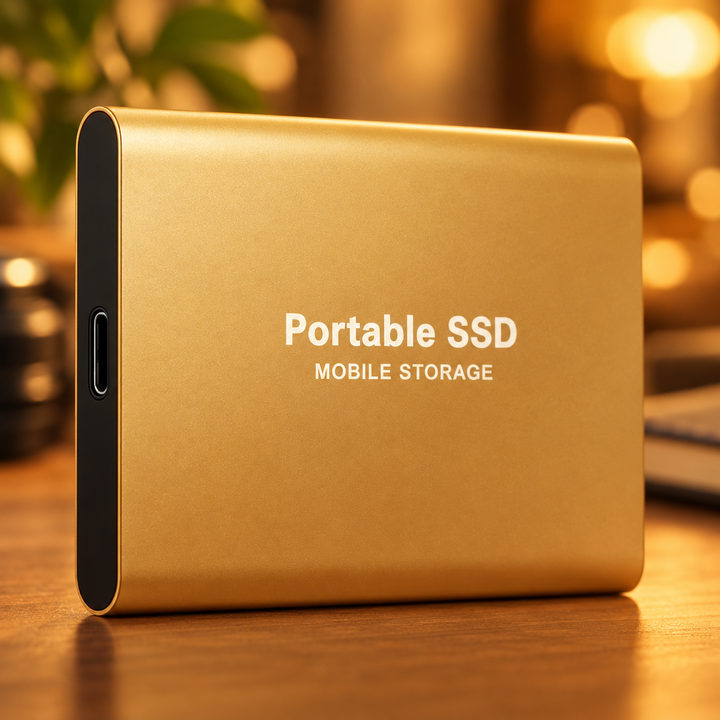 Przenośny zewnętrzny SSD 30 TB z wytrzymałą obudową