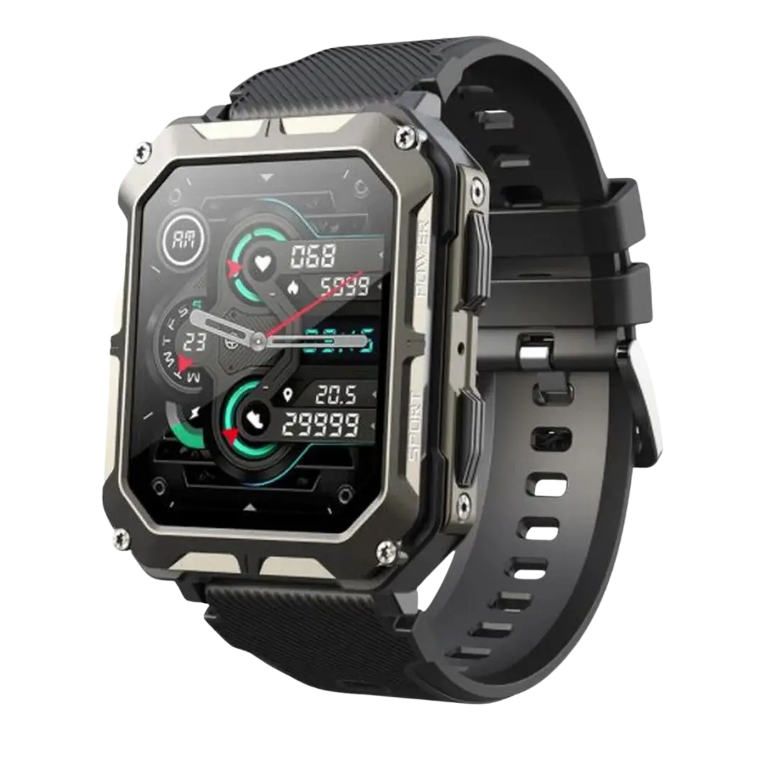 Wytrzymały smartwatch z pulsometrem i krokomierzem - EnduranceX