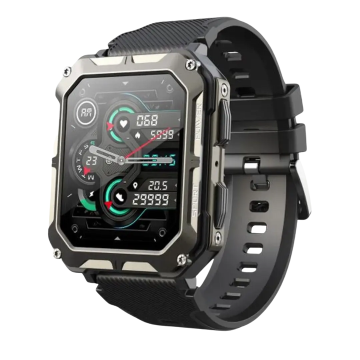 Wytrzymały smartwatch z pulsometrem i krokomierzem - EnduranceX