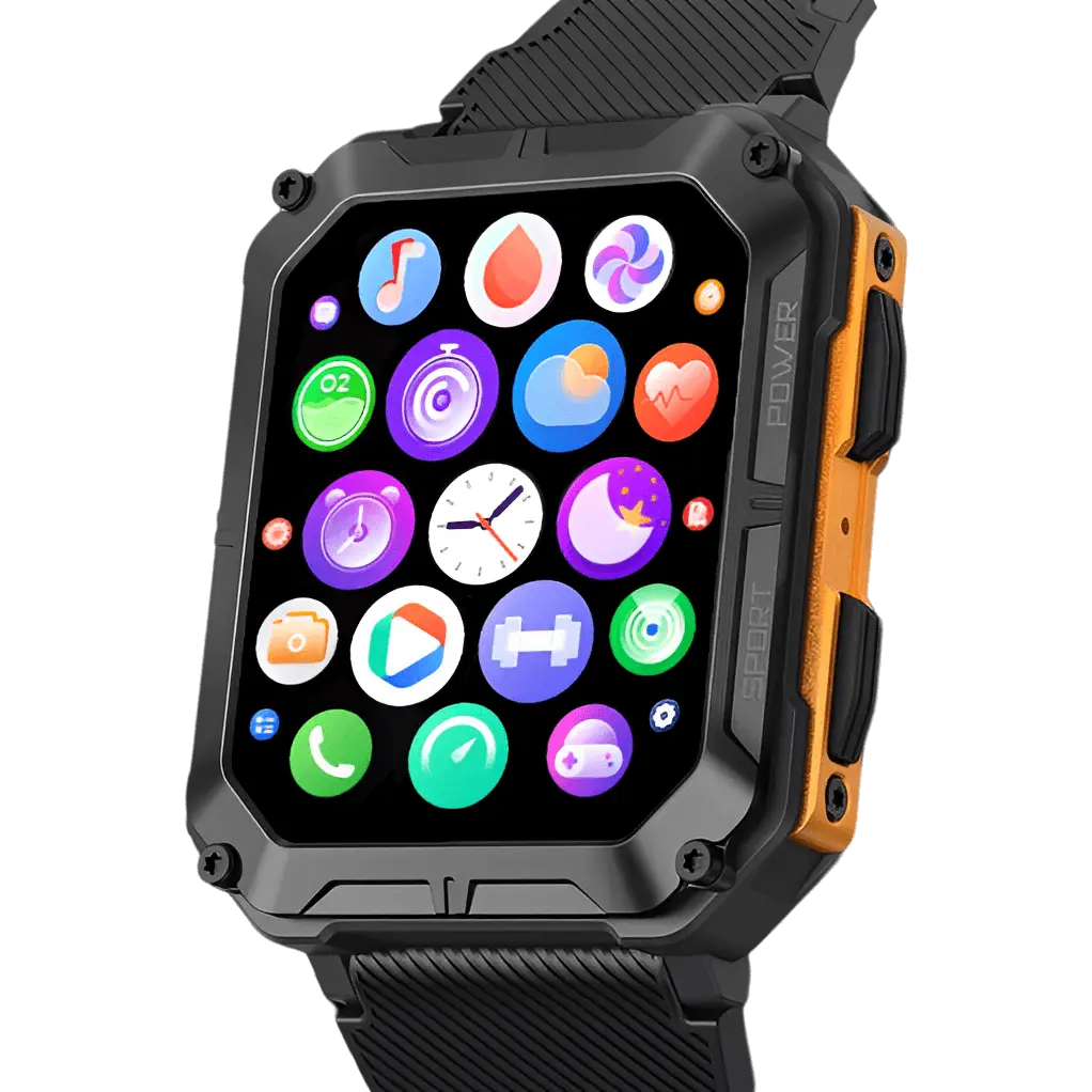 Wytrzymały smartwatch z pulsometrem i krokomierzem - EnduranceX
