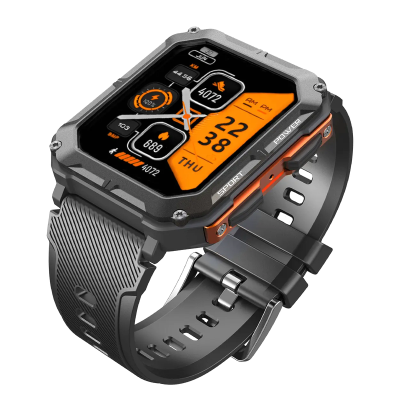 Wytrzymały smartwatch z pulsometrem i krokomierzem - EnduranceX