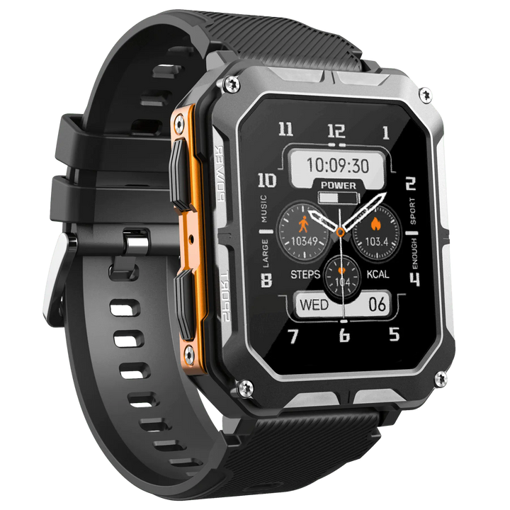 Wytrzymały smartwatch z pulsometrem i krokomierzem - EnduranceX