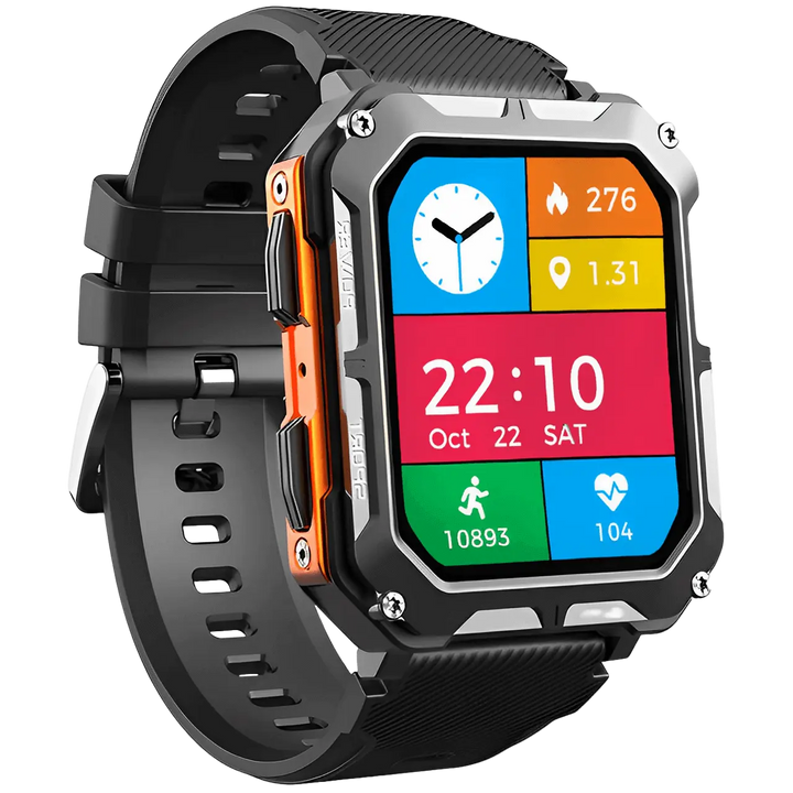 Wytrzymały smartwatch z pulsometrem i krokomierzem - EnduranceX