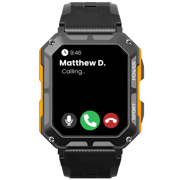 Wytrzymały smartwatch z pulsometrem i krokomierzem - EnduranceX