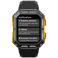 Wytrzymały smartwatch z pulsometrem i krokomierzem - EnduranceX