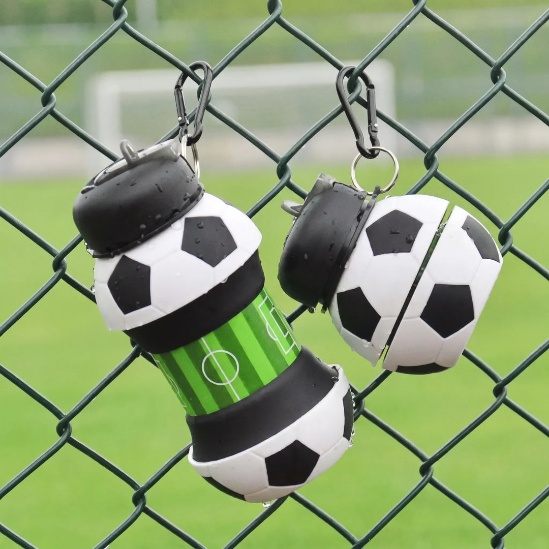 Opvouwbare Drinkfles Met Voetbalthema - Spherix