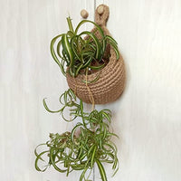 Hanging Wall Baskets Made of Cotton Yarn – Nara