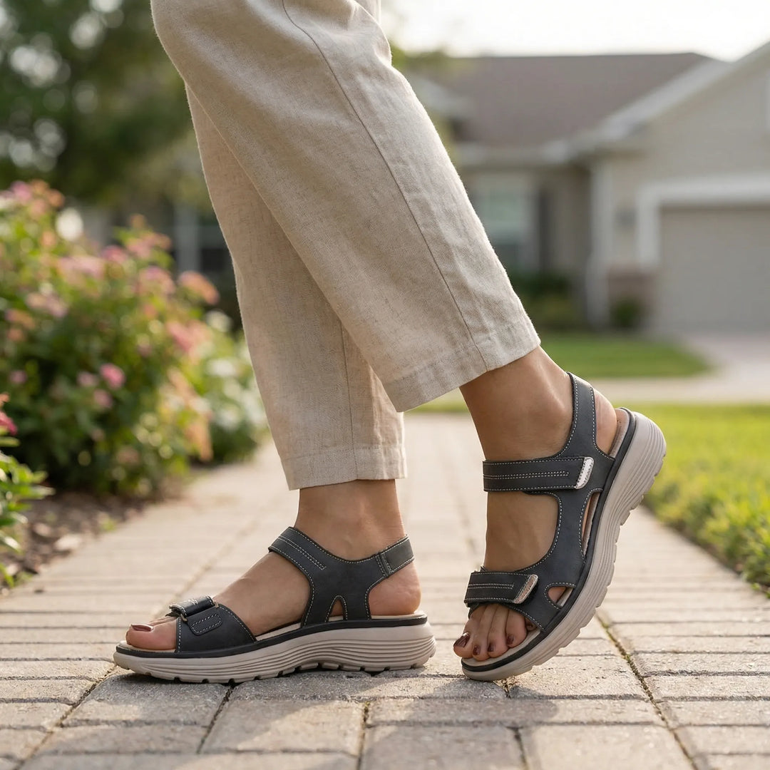Orthopädische Damen-Sandale Mit Fußbettunterstützung - Deanna