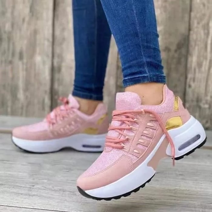 Orthopaedic Trainer With A Thick Cushioned Sole - Katherine