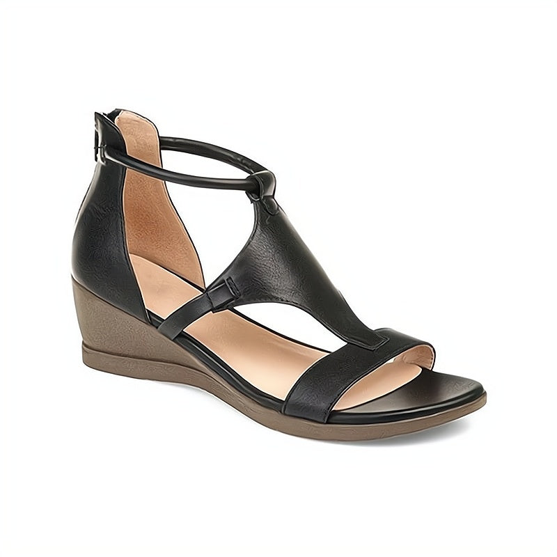 Orthopaedic Women's Sandal With Contoured Footbed - Sherry