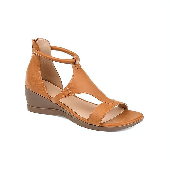 Orthopaedic Women's Sandal With Contoured Footbed - Sherry