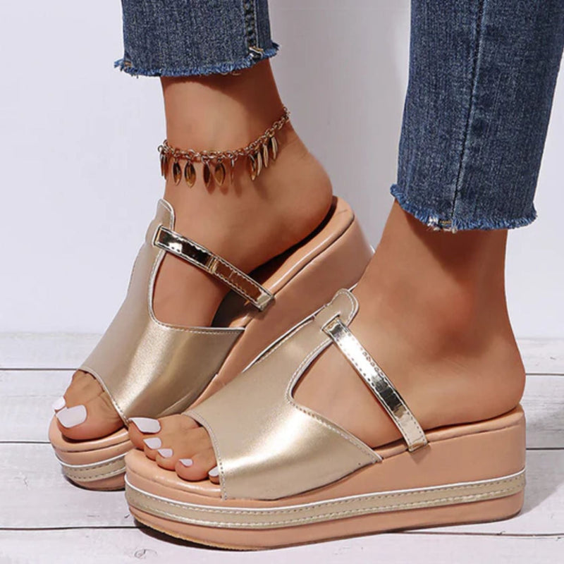 Orthopedische Sandalen met Verhoogde Zool - Elevia