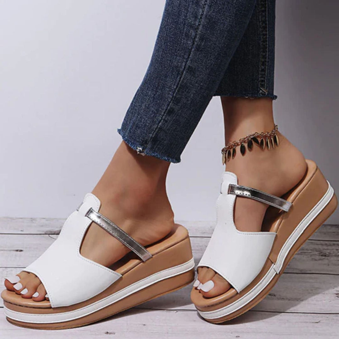 Orthopedische Sandalen met Verhoogde Zool - Elevia