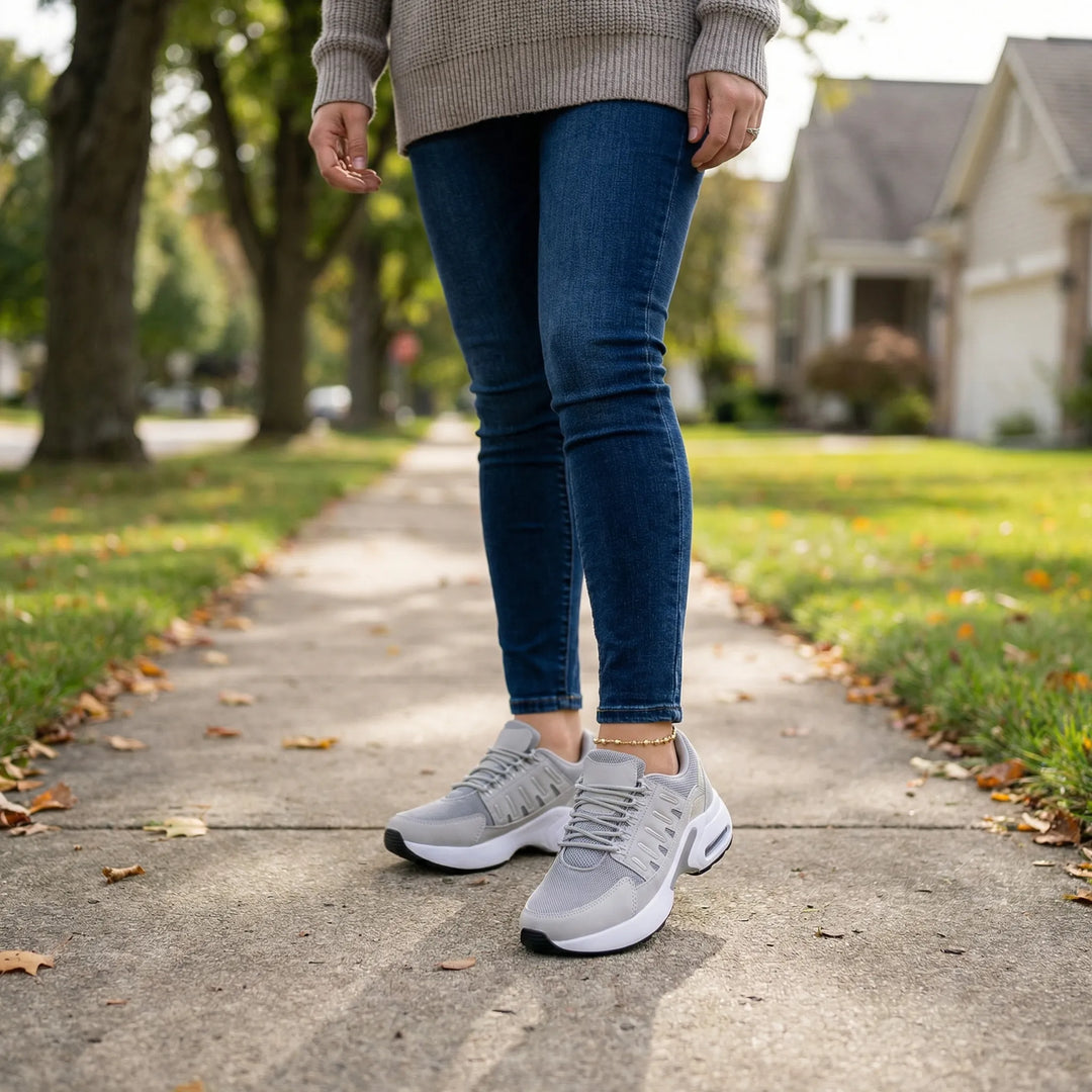 Orthopedische Sneaker Met Dikke Geprofileerde Zool - Annette