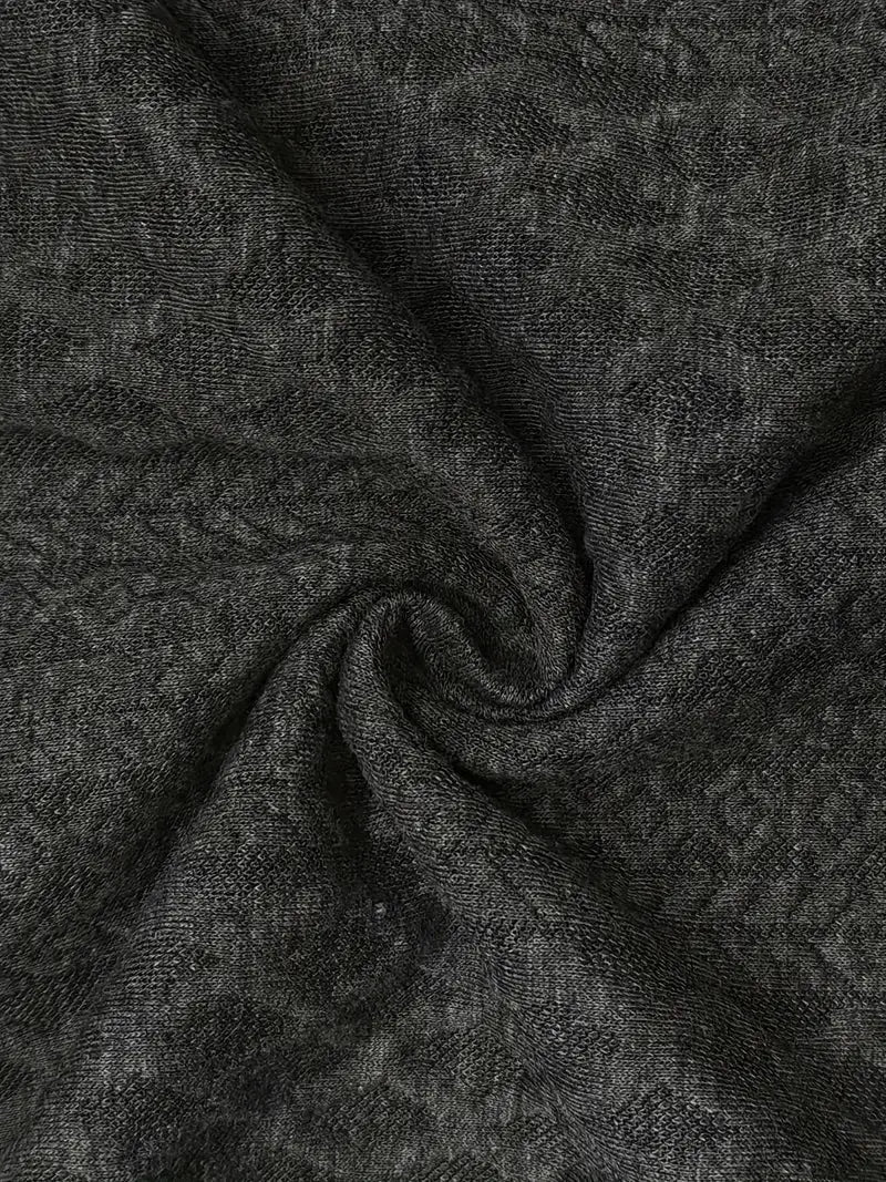 Męski dziany sweter outdoor z naszywkami - Logan