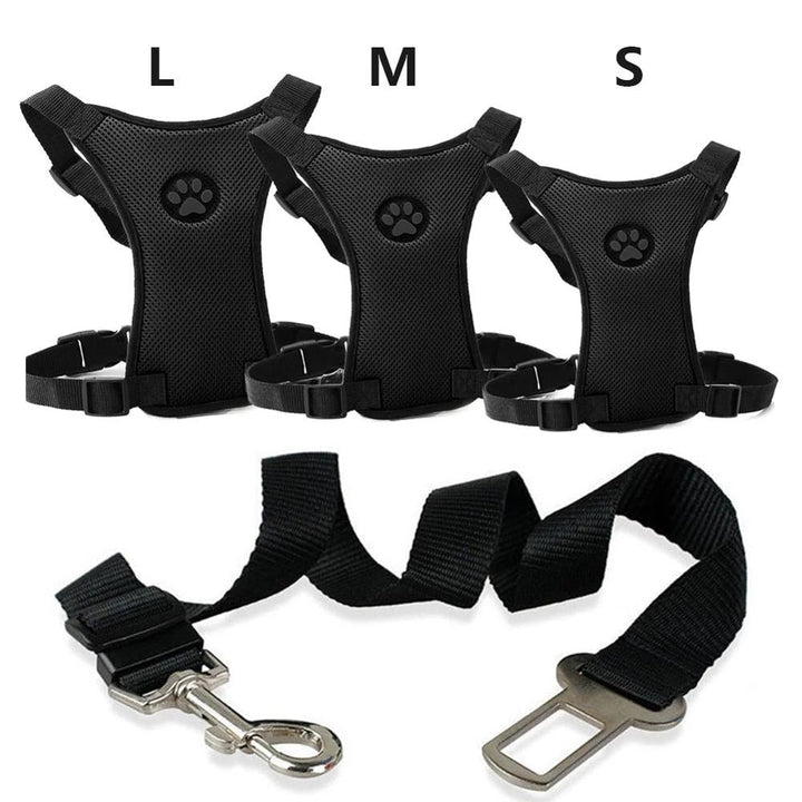 Autogordel met Comfortabel Borsttuig voor Honden - PawSafe